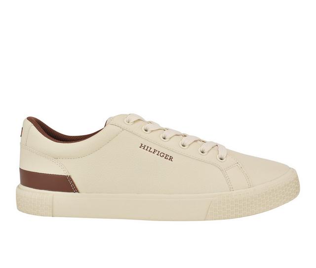 Men's Tommy Hilfiger Rocci Sneakers in Ivory/Cognac color