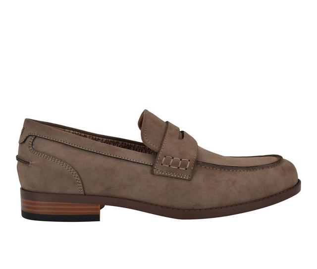 Men's Tommy Hilfiger Yoron Loafers in Taupe color