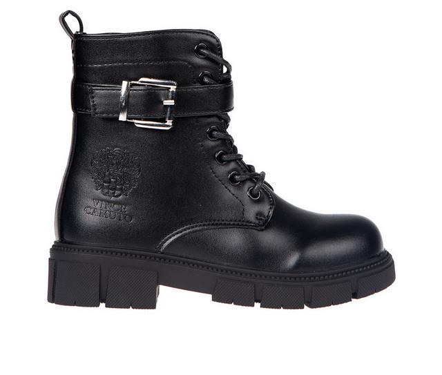 Girls' Vince Camuto Little Kid Lacoya Combat Boots in Black color