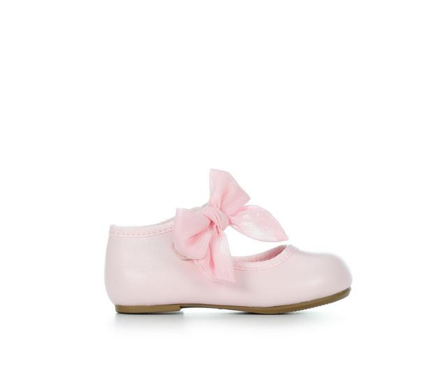 Girls' Natural Steps Infant & Toddler Angela Ballet Flats in Pink color
