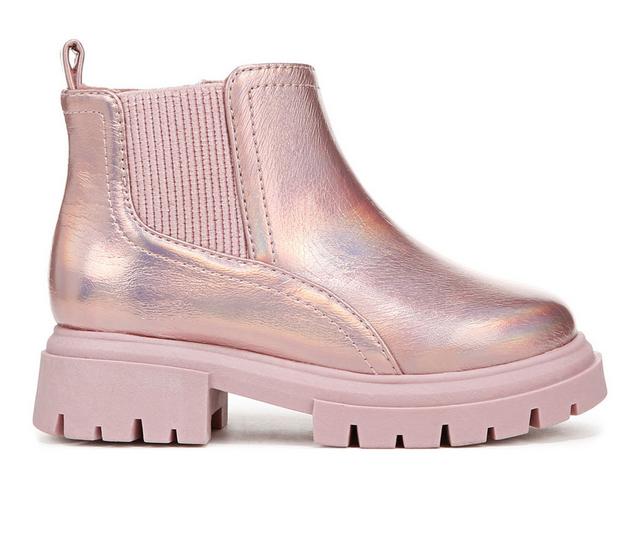 Girls' Blowfish Malibu Toddler Carousel Chelsea Boots in Ether Pink color