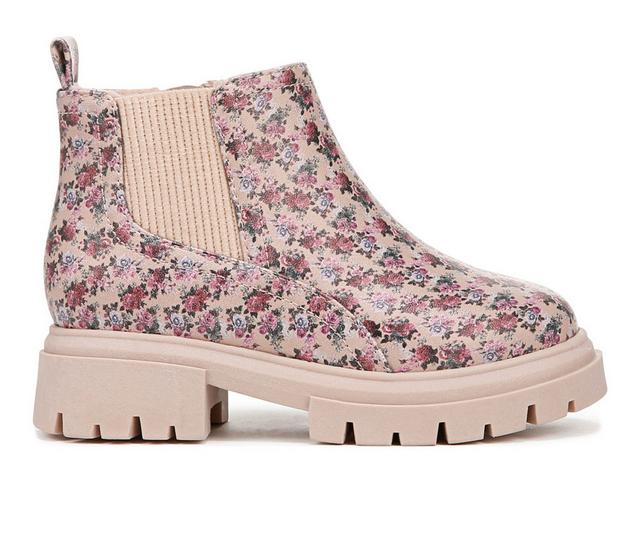 Girls' Blowfish Malibu Toddler Carousel Chelsea Boots in Sugar Pink Rose color