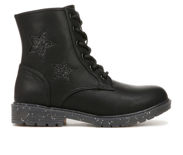 Girls' Blowfish Malibu Little & Big Kid Rena Combat Boots in Black color