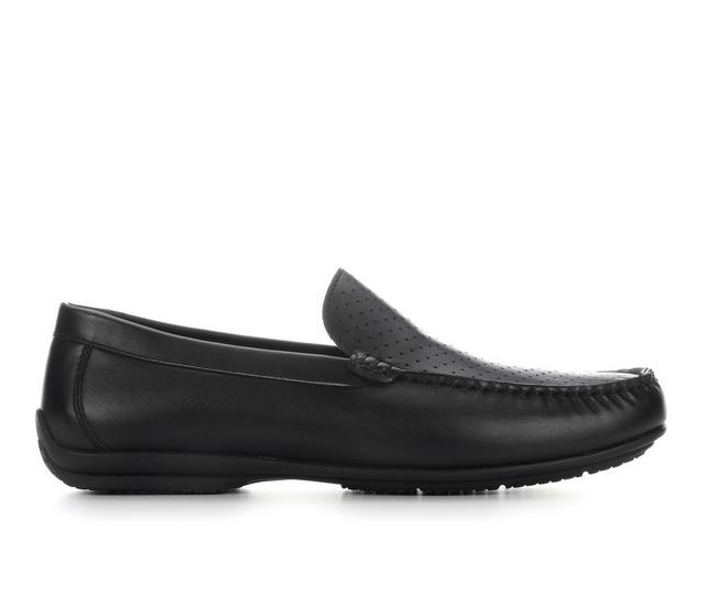 Men's Stacy Adams Conroy Dress Loafers in Black color