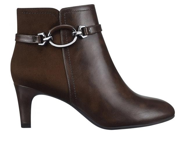 Women's Impo Nyssa Booties in Mink Brown color