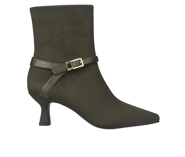 Women's Impo Natalie Booties in Kale Green color