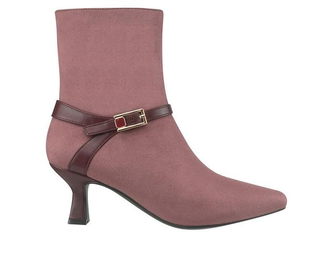 Women's Impo Natalie Booties in Dusty Mauve color