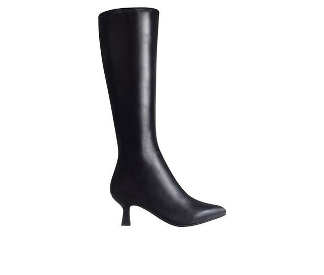 Women's Impo Nyree Knee High Boots in Black PU color