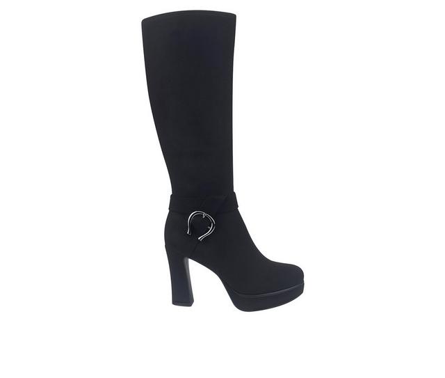 Women's Impo Olinda Platform Knee High Boots in Black color