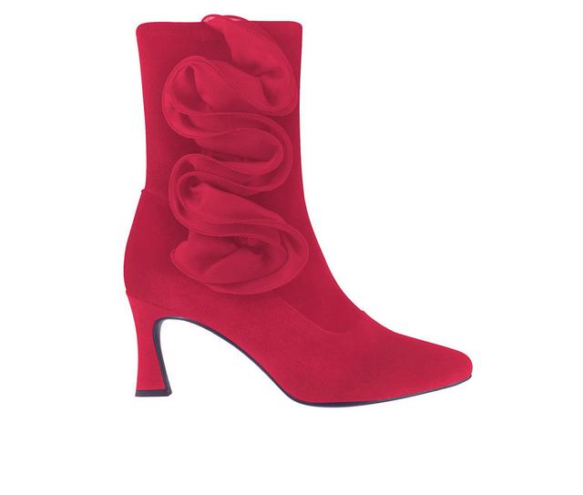 Women's Impo Vanguard Booties in Scarlet Red color