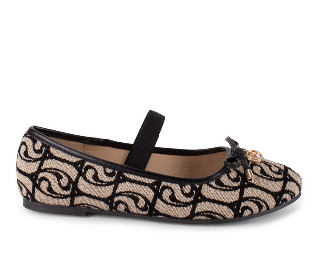 Women's Gloria Vanderbilt Cameo Mary Jane Flats in Black color