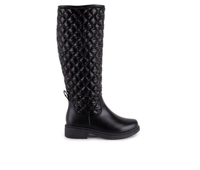 Women's Gloria Vanderbilt Fleetwood Knee High Boots in Black color