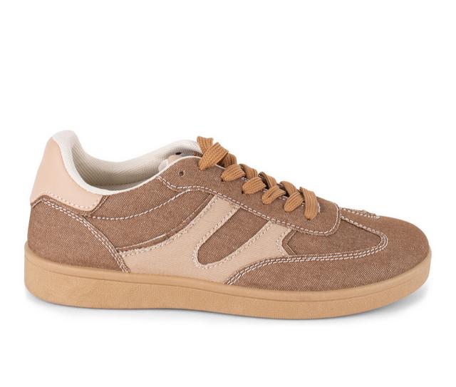 Women's Wanted Brighton Sneakers in Natural Denim color