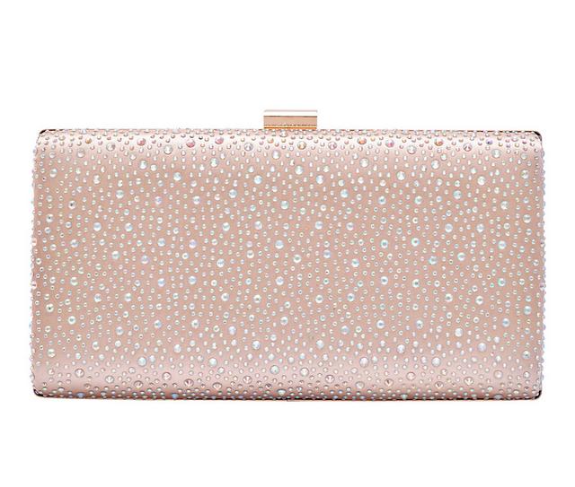 Lady Couture Disco Clutch Bag in Champagne color