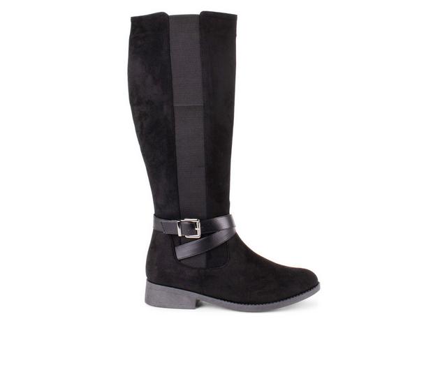 Women's Wanted Taylan Knee High Boots in Black color