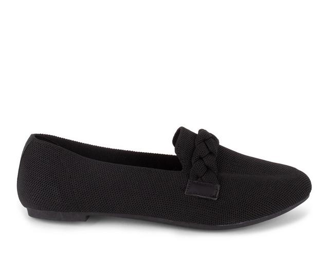 Women's Tahari Andalusia Loafers in Black color