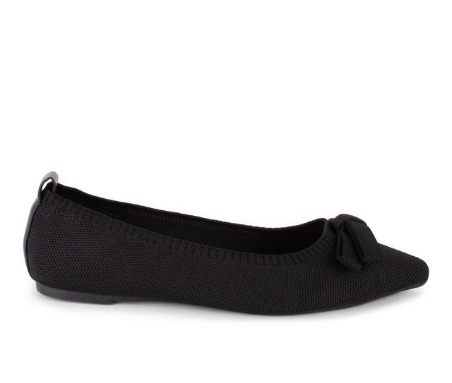 Women's Tahari Athens Flats in Black color