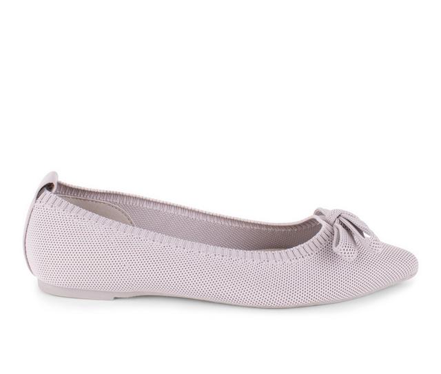 Women's Tahari Athens Flats in Grey color