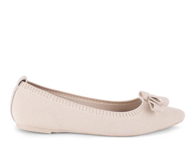 Women's Tahari Athens Flats in Natural color