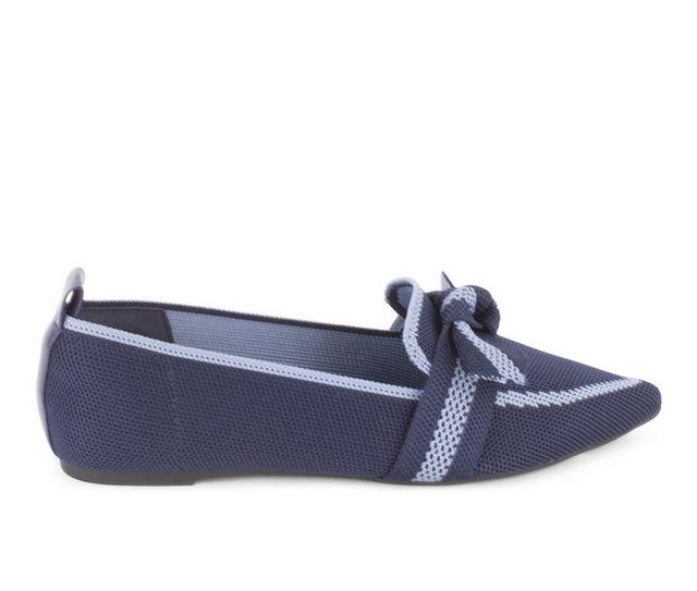 Women's Tahari Florentia Loafers in Navy color