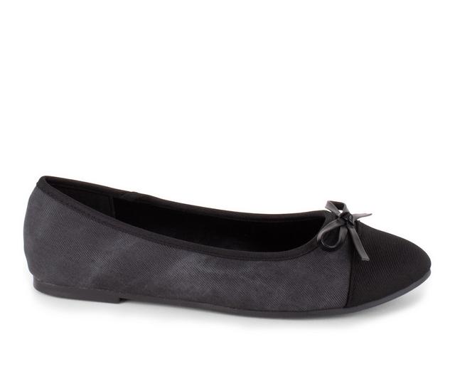 Women's Tahari Geneva Flats in Black color