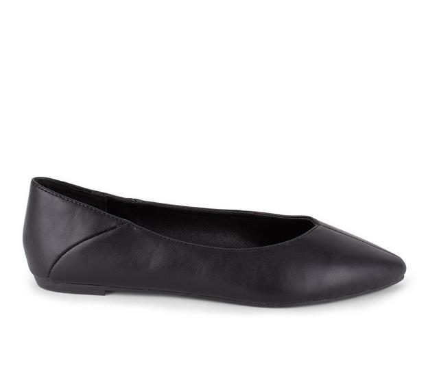 Women's Tahari Paris Flats in Black color