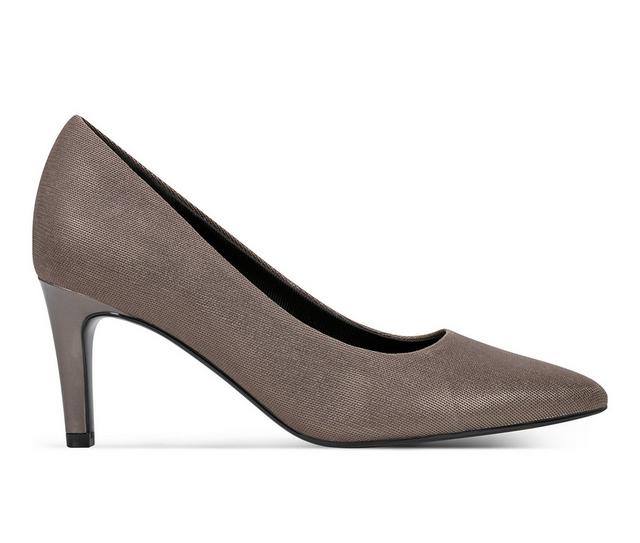 Women's Rockport Juliet Pumps in Dark silver color