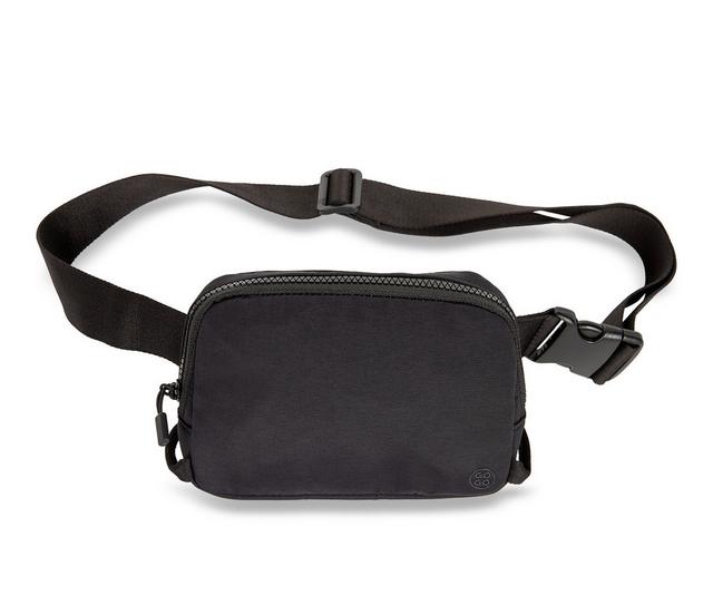 GOGO Belt Bag Handbag in Black color