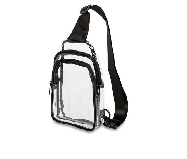 GOGO Clear Sling Bag Crossbody in Clear color