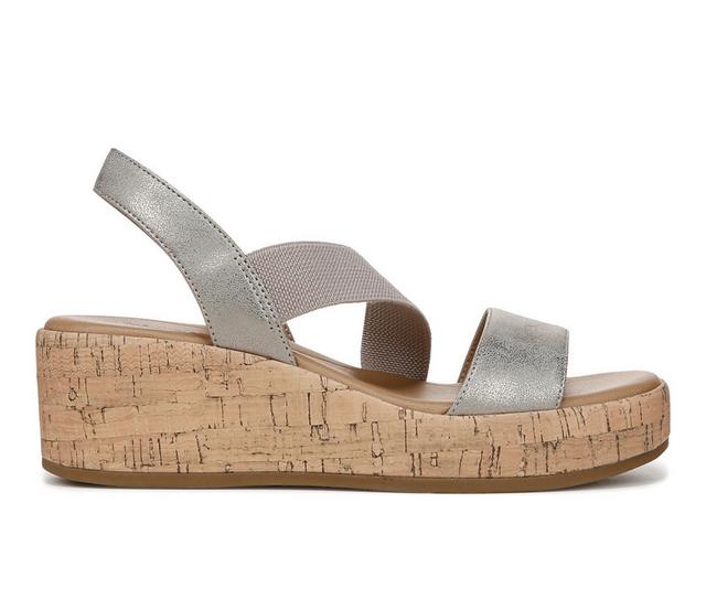 Women's LifeStride Odette Wedge Sandals in Taupe color