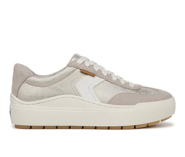 Women's Dr. Scholls Time Off Win Platform Sneakers in Oyster color