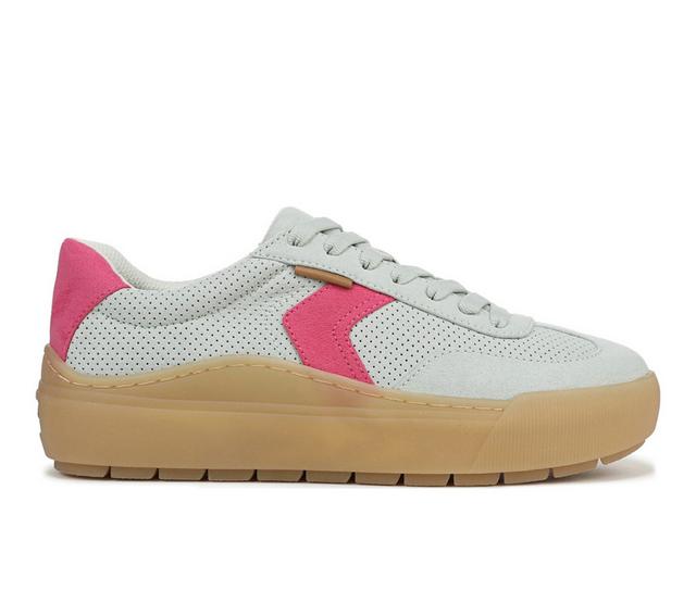 Women's Dr. Scholls Time Off Win Platform Sneakers in Mint Blossom color