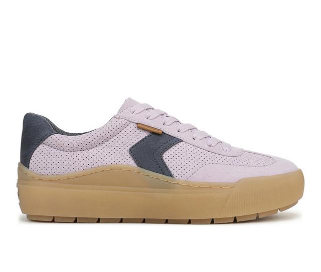 Women's Dr. Scholls Time Off Win Platform Sneakers in Lavender Rice color