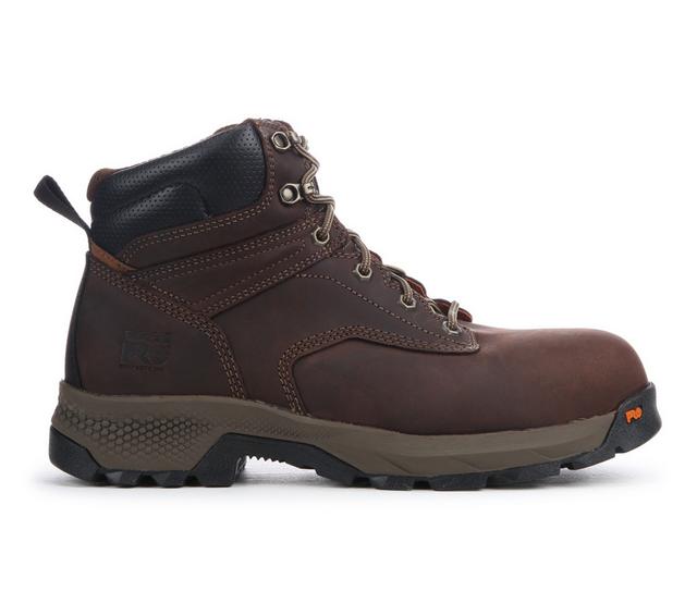 Men's Timberland Pro TP Titan EV C 1A5NF6 Work Boots in Brown color