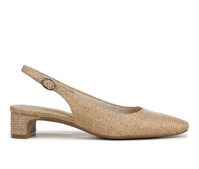 Women's LifeStride Lorena Pumps in Natural Tan color