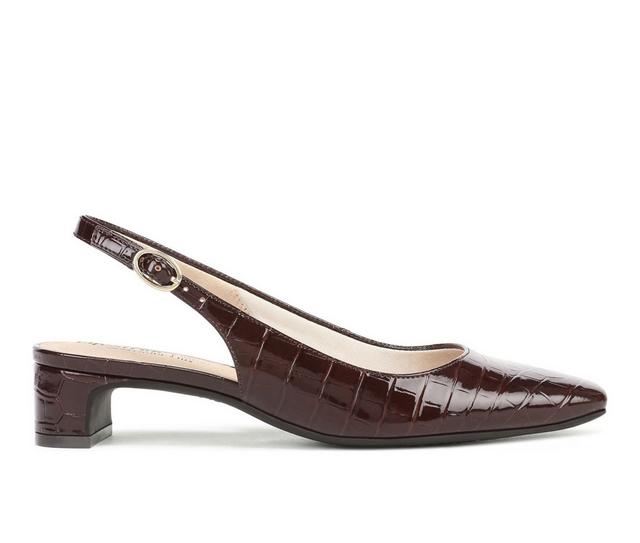 Women's LifeStride Lorena Pumps in Dark Choco color