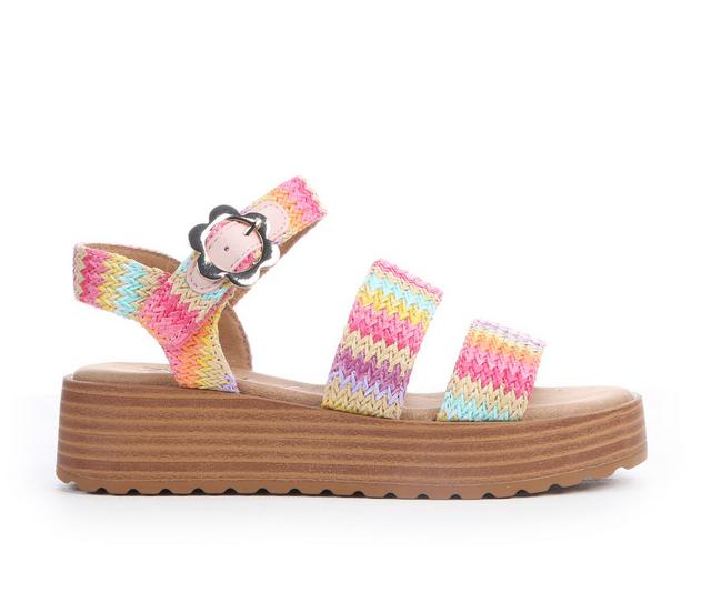 Girls' Blowfish Malibu Little Kid & Big Kid Journey-K Platform Wedge Sandals in Multi color