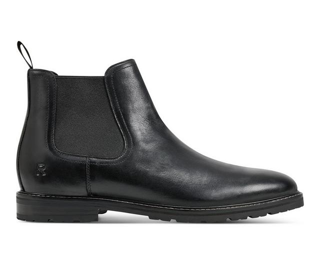 Men's Rockport Cassius Chelsea Boots in Black color