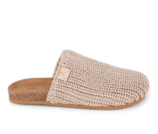 Women's Danskin Della Clogs in Natural color