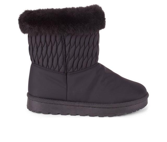 Women's Danskin Fritter Winter Boots in Black color