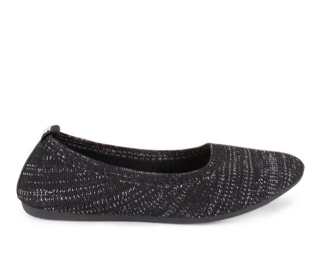 Women's Danskin Rejuvenate Flats in Black color