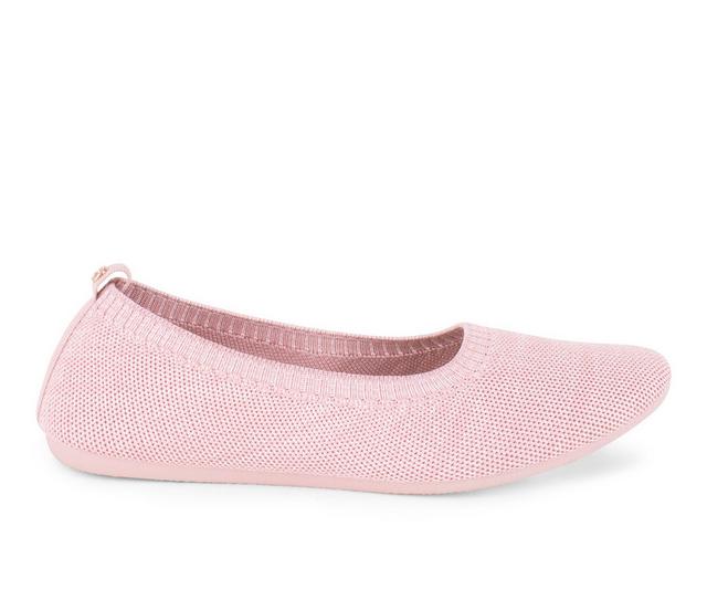 Women's Danskin Rejuvenate Flats in Blush color