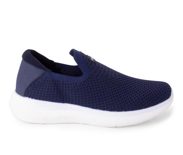 Women's Danskin Slide Slip On Sneakers in Navy color