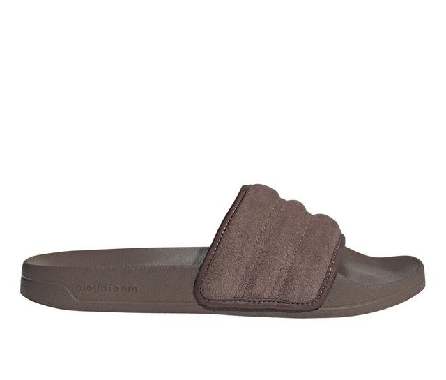 Adidas Adilette Shower Sue Sport Slides in Earth color