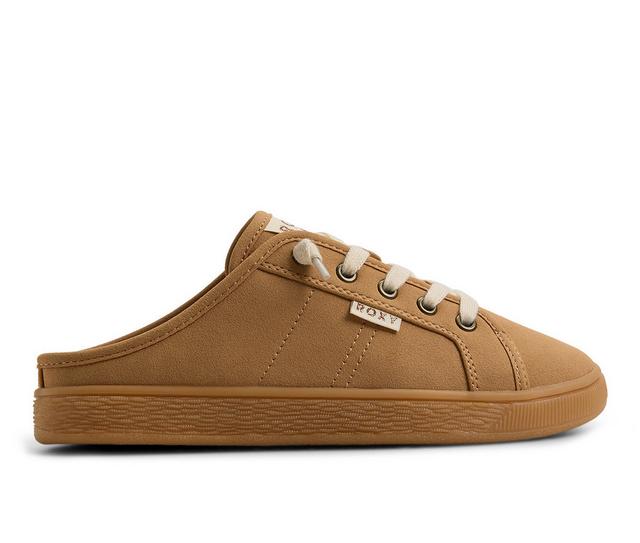 Women's Roxy Sunny Stroll Slip-on Sneakers in Tan color
