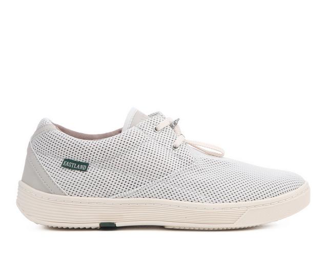 Men's Eastland Beacon Casual Sneakers in Beige Mesh color