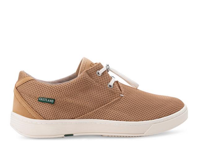 Men's Eastland Beacon Casual Sneakers in Tan color