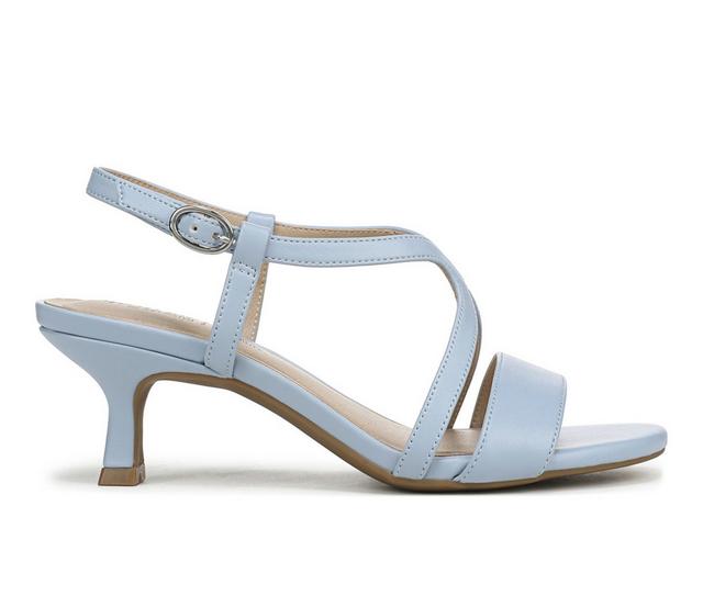 Women's LifeStride Nolita Heeled Sandals in Ice Blue color