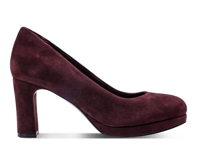 Women's Rockport Carmen Pumps in Burgundy color