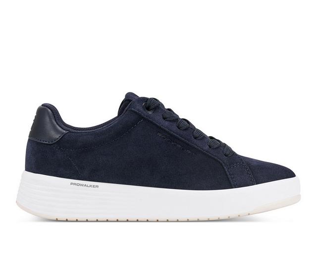 Women's Rockport Elara Sneakers in Dark Blue color